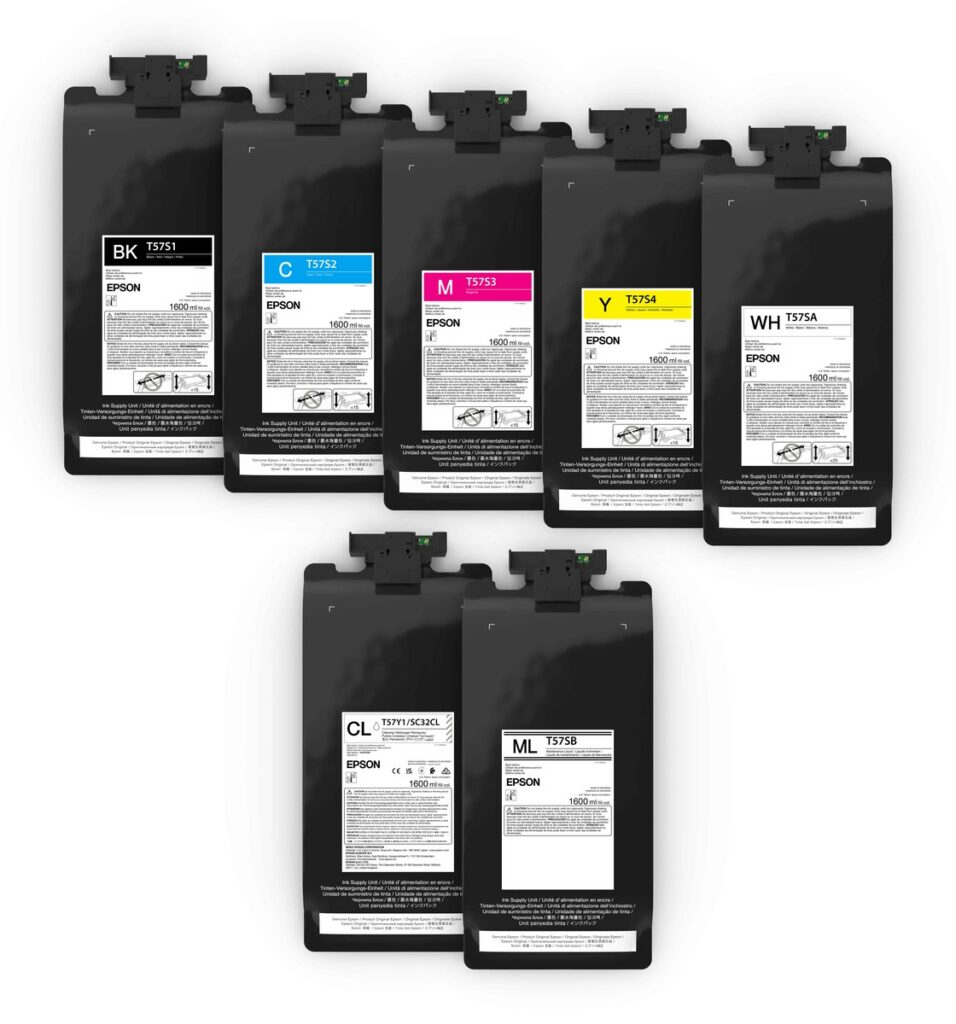 หมึก Epson UltraChrome DF Ink 1.6 ลิตร สำหรับเครื่องพิมพ์ DTF Epson SureColor SC-G6030
