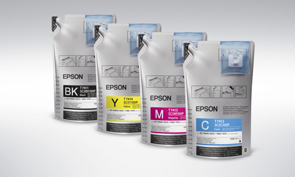 น้ำหมึก Epson F6270 F7270 F9330 Sublimation Ink 4 สี