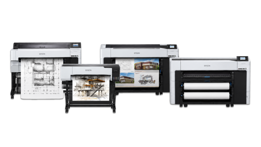 เครื่องพิมพ์แบบแปลน CAD และโปสเตอร์ Epson SureColor T-Series